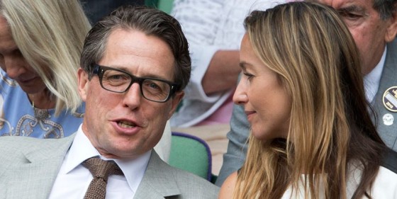 Hugh Grant blir sambo med Anna Eberstein