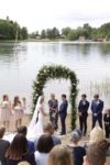 Camilla Läckberg och Simon Sköld gifta